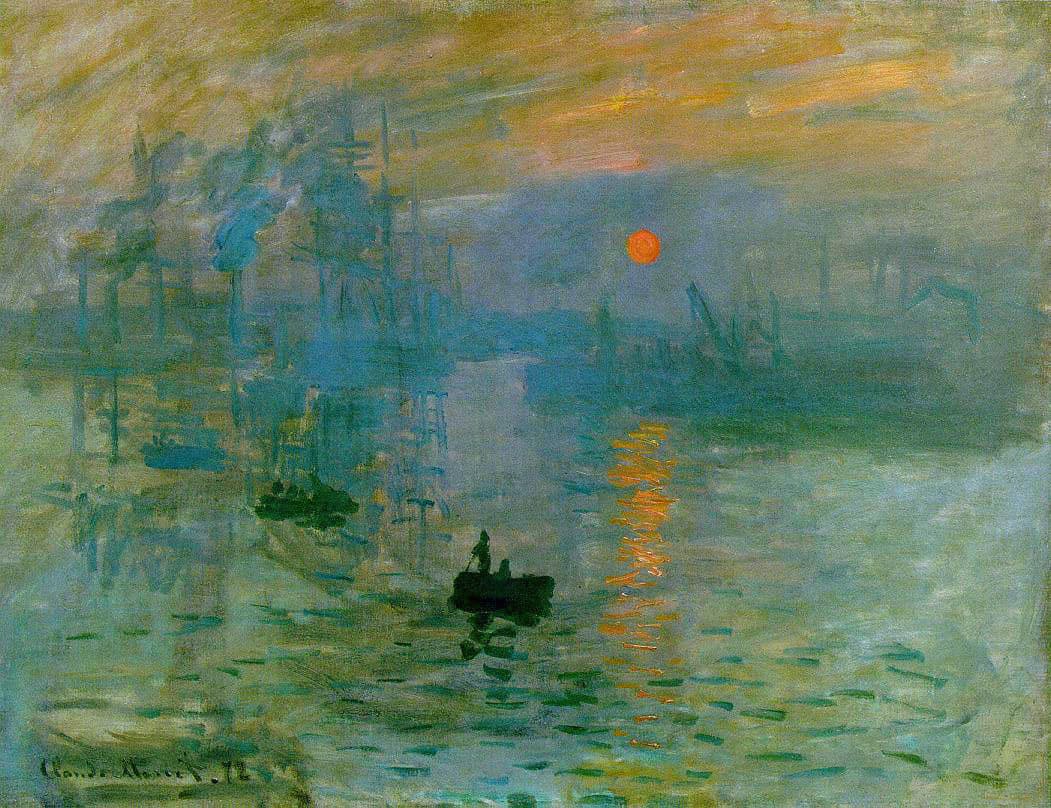Claude Monet, peintre dont la cataracte a modifié la perception des couleurs